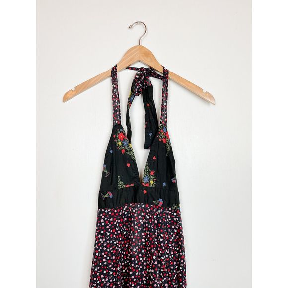Jack BB Dakota Mixed Floral Halter Maxi - Picture 2 of 8